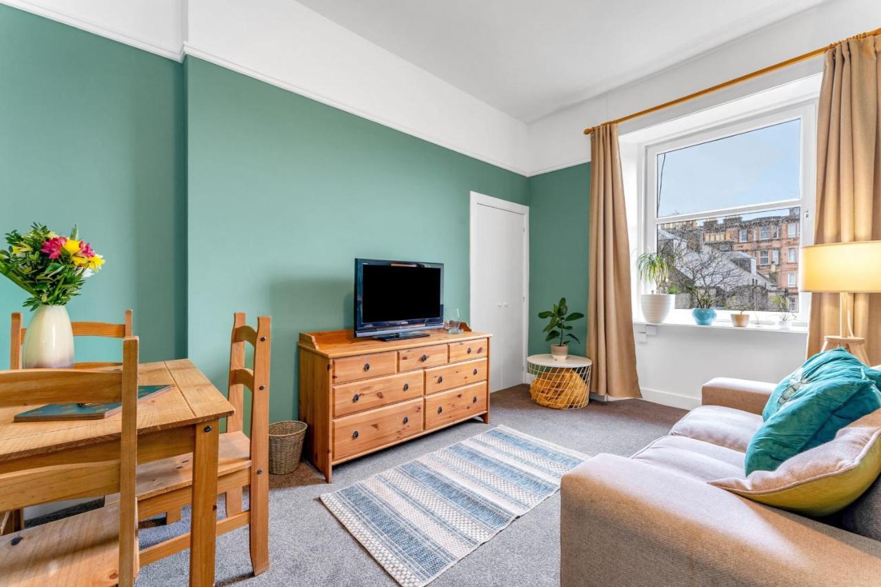 Bright And Quiet Edinburgh Home Exterior foto